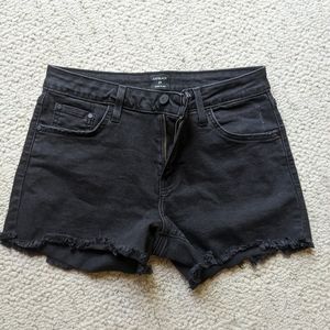 Just Black Denim Shorts